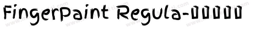 FingerPaint Regula字体转换
